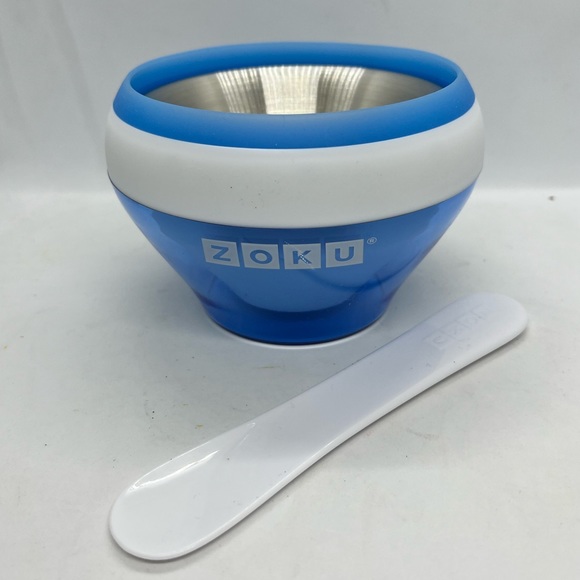 Zoku Kitchen Zoku Ice Cream Maker Make Serve Bowl W Stainless Steel